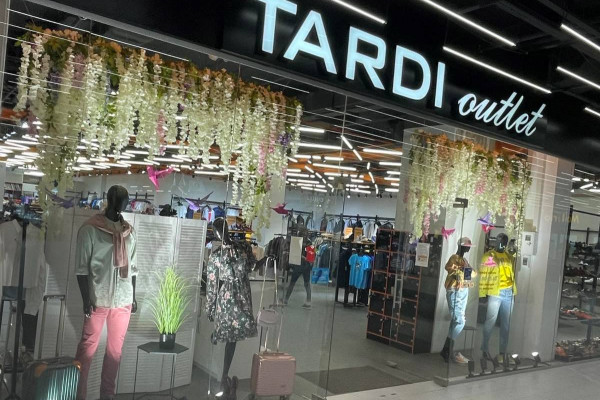 TARDI outlet - франшиза магазинов  брендовой одежды